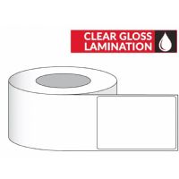 4.25 in x 6 in Clear Gloss Lamination Label roll for IColor 250 (325/roll)